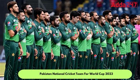 Pakistan Cricket Team For World Cup 2023, Players Name List