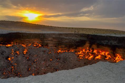 The Darvaza Gas Crater