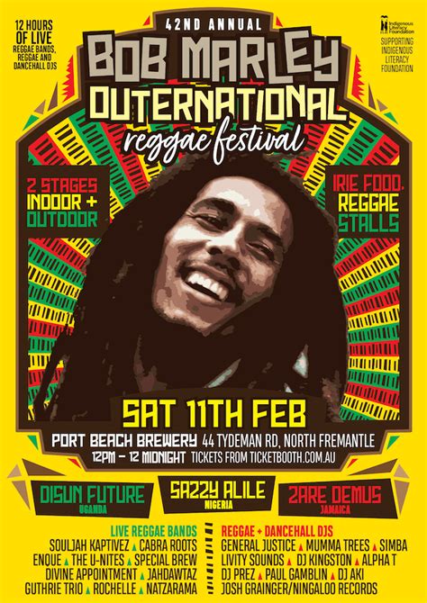 Tickets for 2023 Bob Marley Outernational Reggae Festival! in North ...