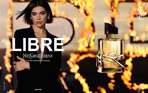 Dua Lipa Is On Fire for Yves Saint Laurent ‘Libre’ Fragrance Ads ...