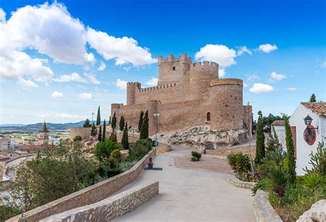 The Castle of Santa Barbara in Alicante, a tourist landmark