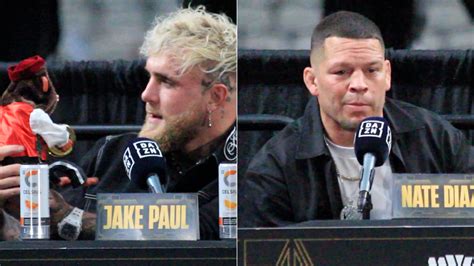 jake-paul-nate-diaz-press-conference | MMA Junkie