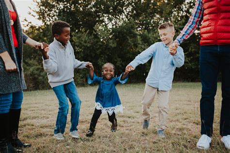 Black Children Playing Together