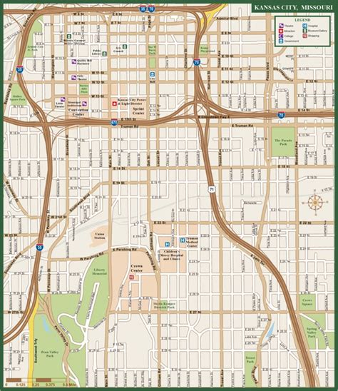 Kansas City Metro Map | Digital Vector | Creative Force