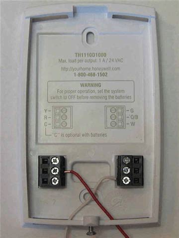 Honeywell Programmable Thermostat Rth2300b Wiring Diagram - 4K ...