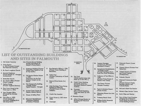 Falmouth Jamaica map | Falmouth, Falmouth jamaica, Jamaican cruise