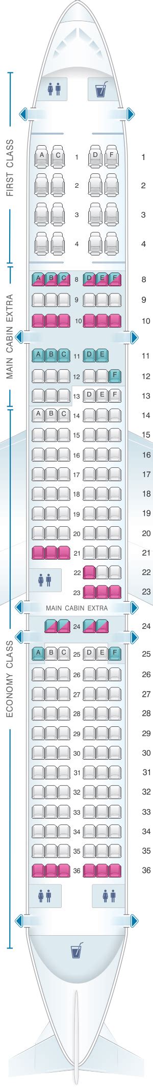 Airbus A321 Sharklets American Airlines Seating Chart | Elcho Table