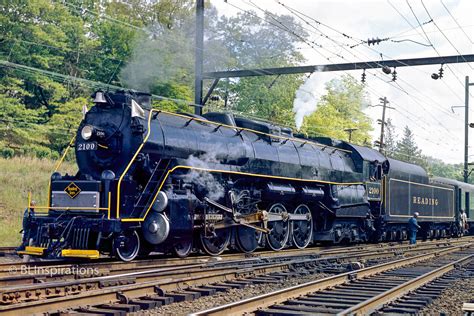 Reading Railroad T-1 Class Steam Engine #2100 - BLInspirations