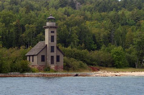 Pictured Rocks lighthouse Photograph by Kevin Snider | Fine Art America