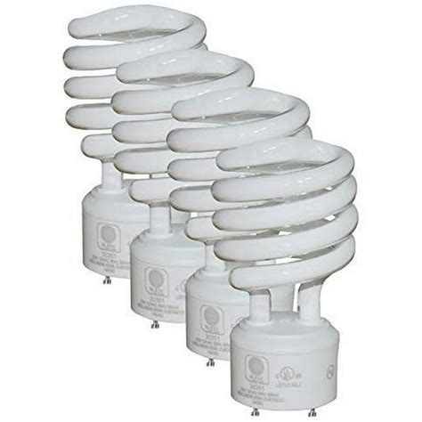 SleekLighting CFL Gu24 23Watt UL Listed Light Bulb Two Prong Twist 2 ...