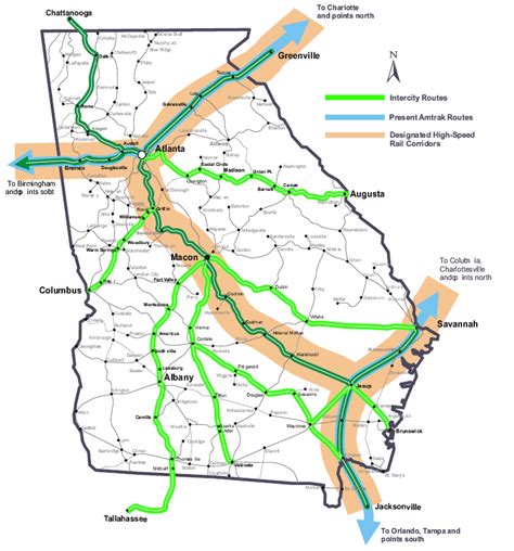 Atlanta's Regional Rail and Transit Systems. - Atlanta - UrbanPlanet.org