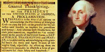 Thanksgiving Proclamation of 1789 - The Settlement Project