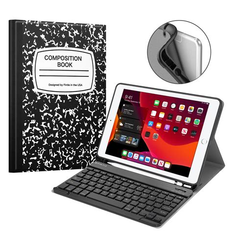 Fintie Keyboard Case for iPad 10.2 Inch ( 7th Generation) 2019 - Soft ...