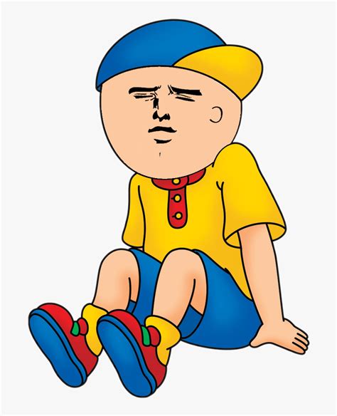 Caillou And The Meme - Caillou Png , Free Transparent Clipart - ClipartKey