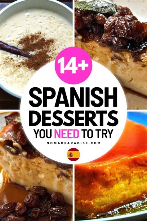 14 Most Popular Spanish Desserts with Recipes