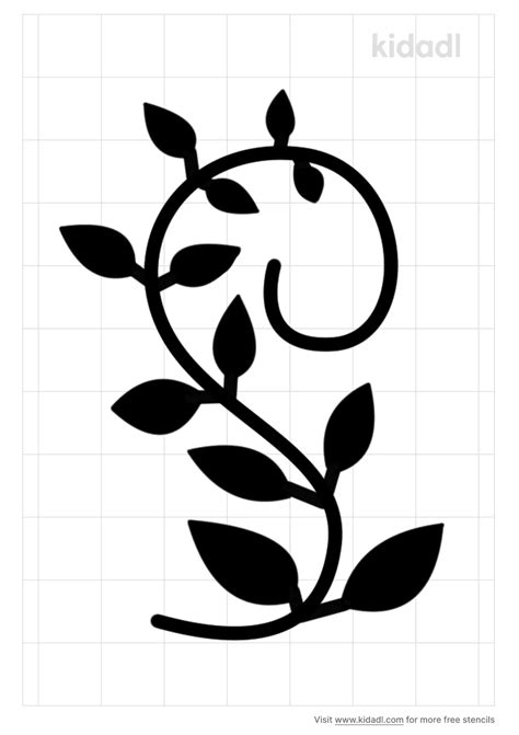 Free Printable Vine Stencils - Printable Templates Free