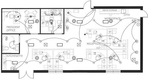 Electrical Floor Plan Example - floorplans.click