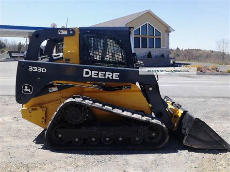 John Deere Skid Steer Track Loader 333d