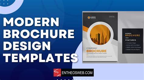 Modern Brochure Design Templates | EntheosWeb