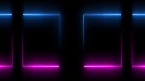 4K VJ Loops Pink Blue Neon Lights Background Live Wallpaper Screensaver ...