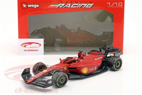 Bburago 2022 Ferrari F1-75 1:43 F1 Miniatura Fórmula ...