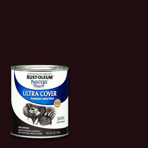 Rust-Oleum Painter's Touch 32 oz. Ultra Cover Satin Espresso General ...