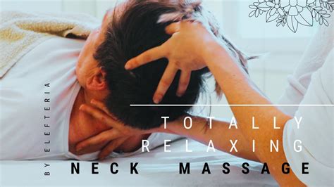 Relaxing Neck Massage for Chronic Pain & Headaches - YouTube