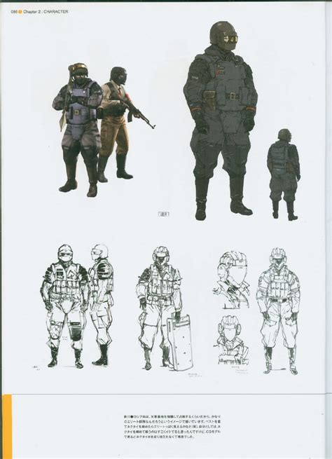 Metal Gear Solid Peace Walker Official Artwork | Concept art characters ...