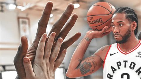 Kawhi Leonard Hand Size in NBA History