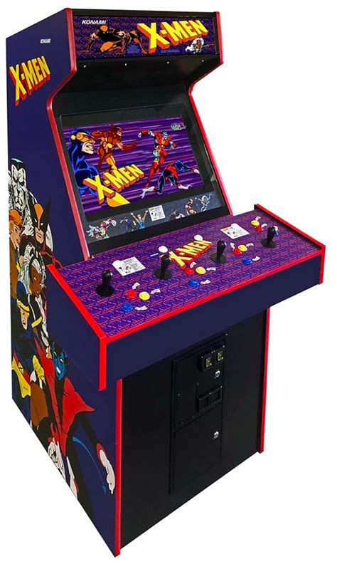 Arcade 1Up Arcade1Up X-Men Player Arcade Machine (with Riser Stool ...