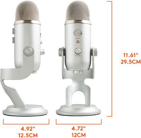 Blue Microphones Blue Yeti Professional Multi-Pattern USB Condenser ...