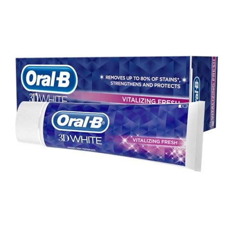 Oral B 3D White Vitalizing Fresh Toothpaste 75ml