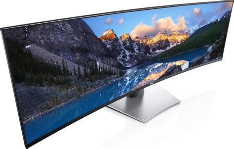 Dell UltraSharp U4919DW 49" Dual Quad HD (DQHD) Curved Screen WLED LCD ...