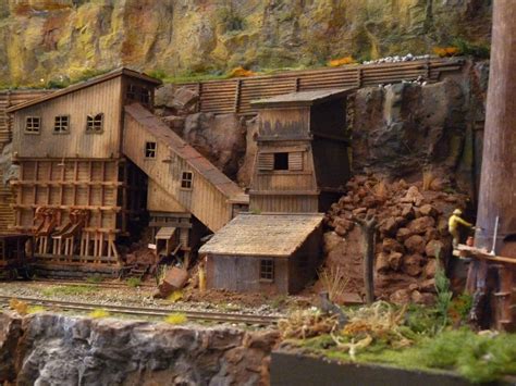 coal mine dioramas in ho scale | HO Scale Dioramas: Logging by H.-H ...