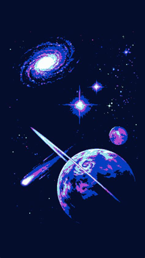 Pixel Space Background