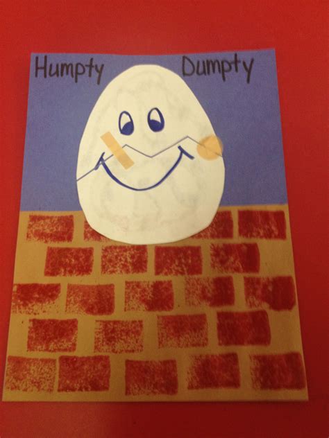 Casual Humpty Dumpty Daycare Alphabet Activities For Preschoolers