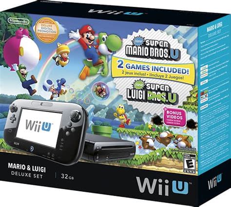 Customer Reviews: Nintendo Wii U Deluxe Set with New Super Mario Bros ...