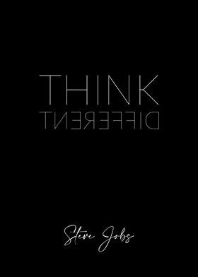 'Steve Jobs Think Different' Poster by dkDesign | Displate