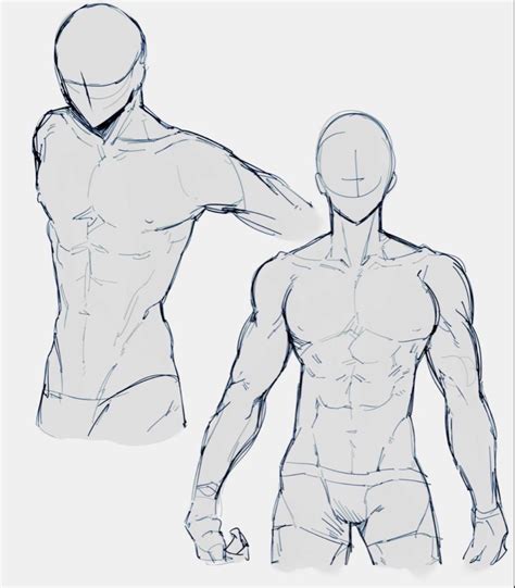 anatomy sketches | Male art reference, Drawing reference poses, Anime ...