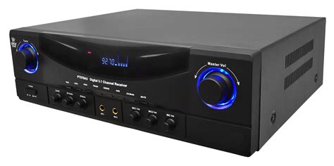 Home Audio Power Amplifier System - 350W 5.1 Channel Theater Stereo ...