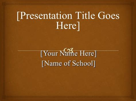 APA template powerpoint