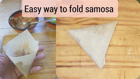 How To Fold Samosa Perfectly || Easy Way To Fold Samosa || samosa ...