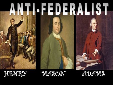 The Federalists and Anti Federalists Argued Primarily Over Which Issue