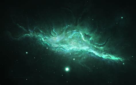 Green Nebula Wallpapers - Top Free Green Nebula Backgrounds ...