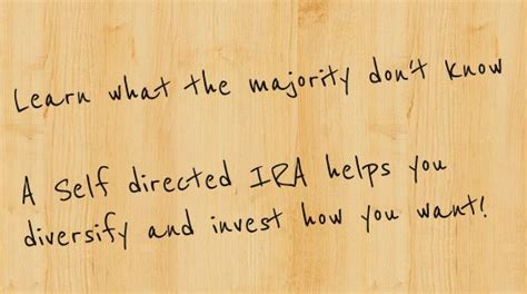 Self Directed IRA Rules To Retirement Investing | Accuplan