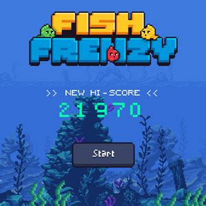 🕹️ Play Fish Frenzy Game: Free Online 2-Player Fish Survival Video Game ...