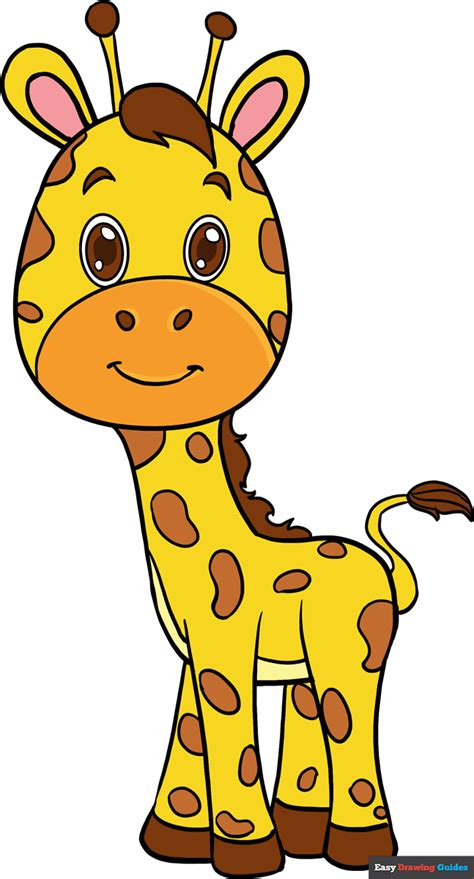 Cute Giraffes Drawings