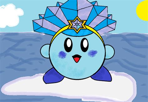 Ice Kirby by Aggie123 on DeviantArt