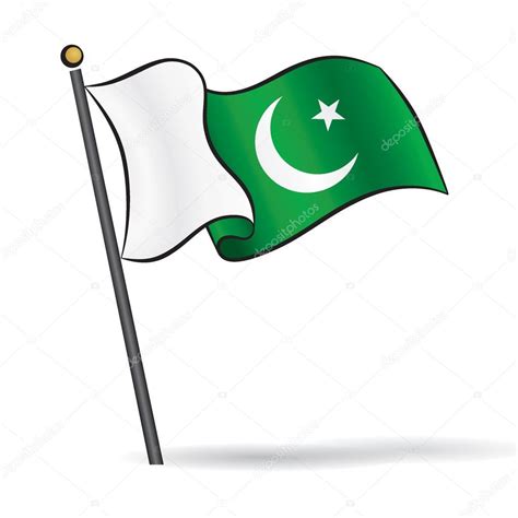 Pakistan Flag Pixel Art