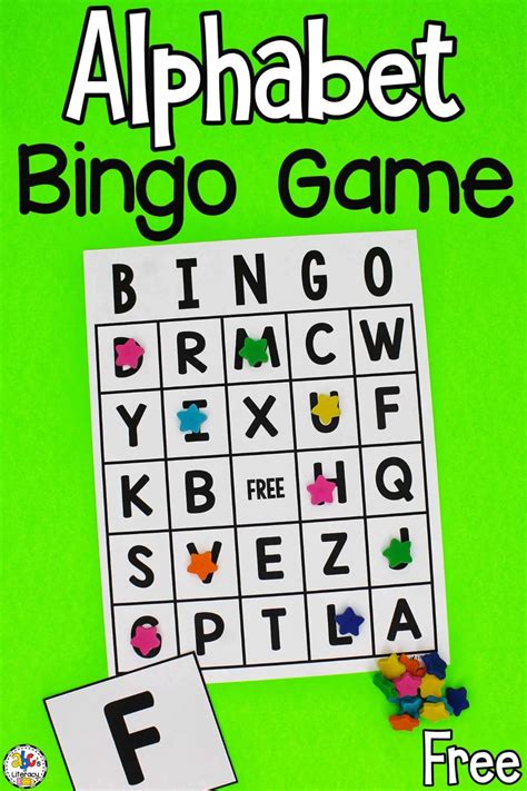 ABC Bingo Game: Letter Recognition Activity for Pre-Readers | Abc bingo ...